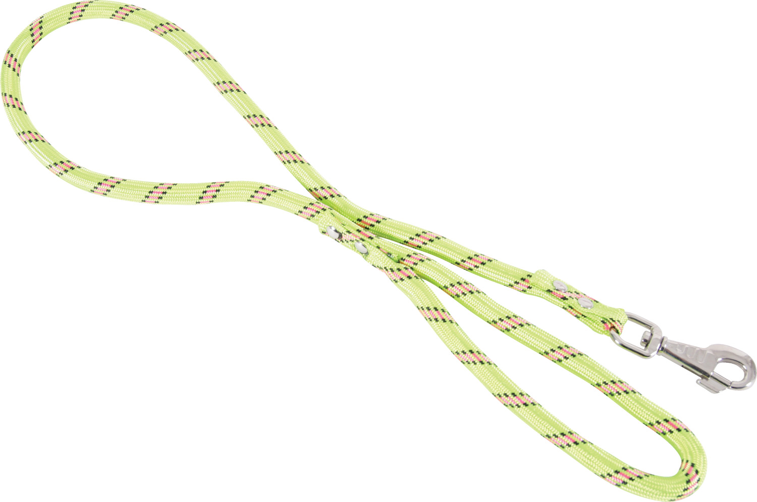 Laisse nylon corde 13 mm longueur 1,20M Anis